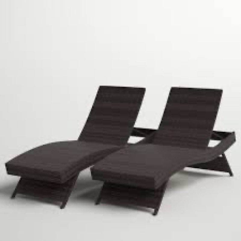 everlee 79" long reclining single chaise