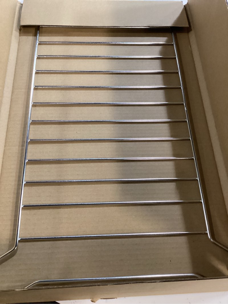 Condition photo showing Good Condition for allstare wb48x10064 microwave rack replacement parts for ge microwave parts profile cafe microwave rack holder 304 stainless steel cvm1790ssss pvm1790sr1ss ge convection microwave oven shelf wire rack