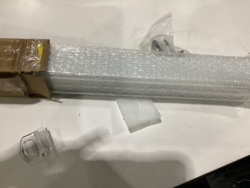Condition photo showing As Is for cordless roller window shades,100% black out shade for windows,thermal insulated uv protection window blinds,door blinds,blackout window shades pull down for home,office,39" w x 72" h, white 39"w x 72"h white