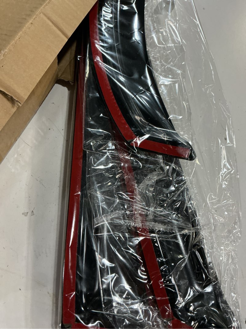 Condition photo showing New/Like New for window visors rain guards for 2010 2011 2012 2013 2014 2015 2016 2017 chevy equinox, out-channel window vent wind deflectors visors shades for 10-17 equinox 2010-2017 chevy equinox