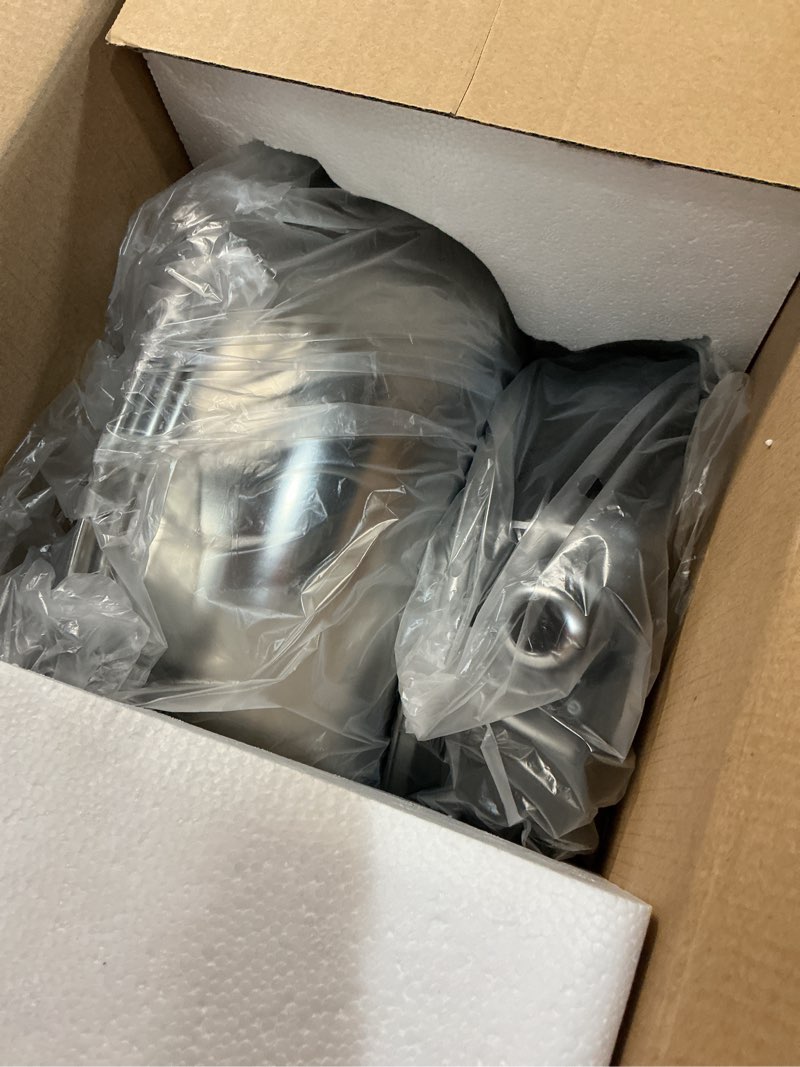 Condition photo showing Good Condition for austric electric shabu shabu hot pot, 304 stainless steel hot pot with divider electric pot with tempered glass lid for party, family gathering,5l large capacity… (hs-160bu-lift)