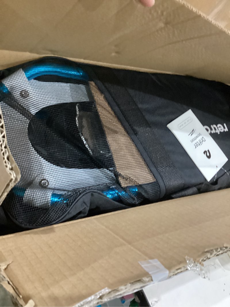 Condition photo showing New/Like New for Retrospec Drifter Snowshoes for Women & Men - Lightweight Aluminum Frame Snow Shoes with Double Ratchet Binding System, Heel Lifts & Carry Bag for All Terrain Hiking & Winter Sports Ice Cap 30" Snowshoes