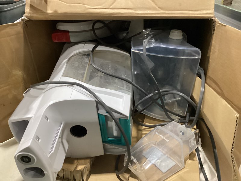 Condition photo showing As Is for hoover smartwash+ automatic carpet cleaner machine for carpet and upholstery, deep cleaning carpet shampooer machine, pair with a hoover carpet cleaner solution for a bright, refreshed home