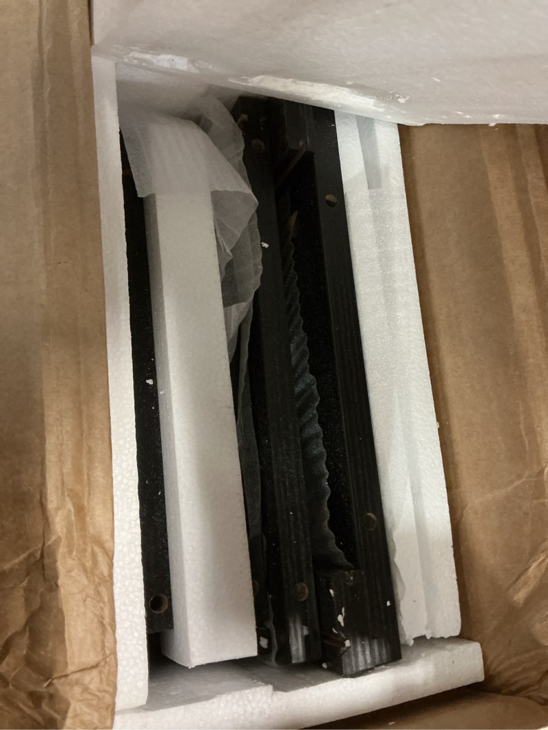 Condition photo showing Good Condition for Irontar Freestanding Bathroom Cabinet with Doors, Bathroom Floor Cabinet with Drawer & Adjustable Shelf, Kitchen Cupboard, Storage Cabinet for Bathroom, Living Room, Entryway, Black CWG001H