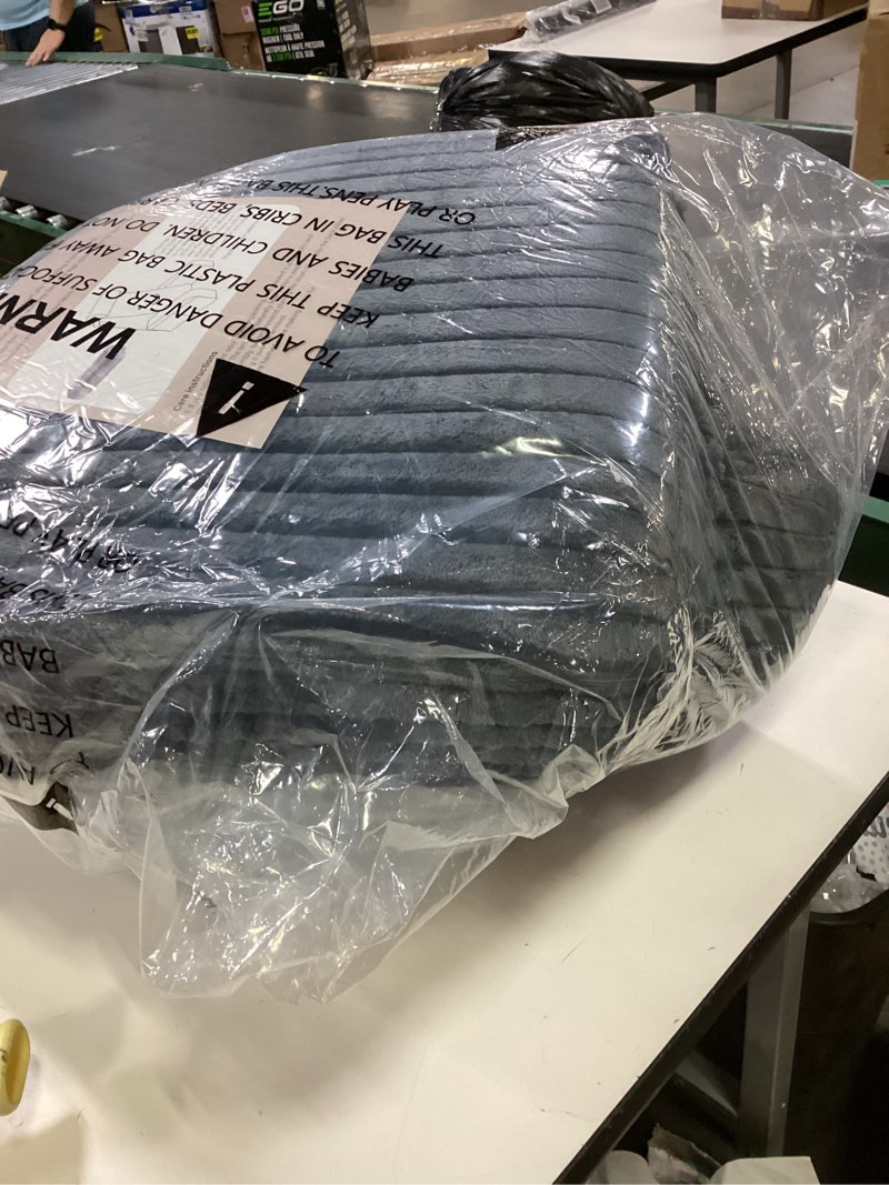 Condition photo showing Good Condition for ENITYA Reading Pillow for Sitting in Bed Adult, XL Back Pillow for Bed Sitting up, Back Support Chair Pillow for Sitting up/Watching TV/Reading/Gaming/Resting/Post Surgery,Dark Grey Dark Grey XL(5'3"-5'11")