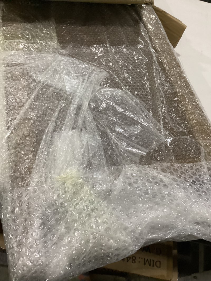 Condition photo showing New/Like New for HITNET Bathroom Cabinet, Bamboo Floor Cabinet Free Standing, 4 Tier Sofa Side Storage Cupboard for Living Room Kitchen Bedroom, Walnut