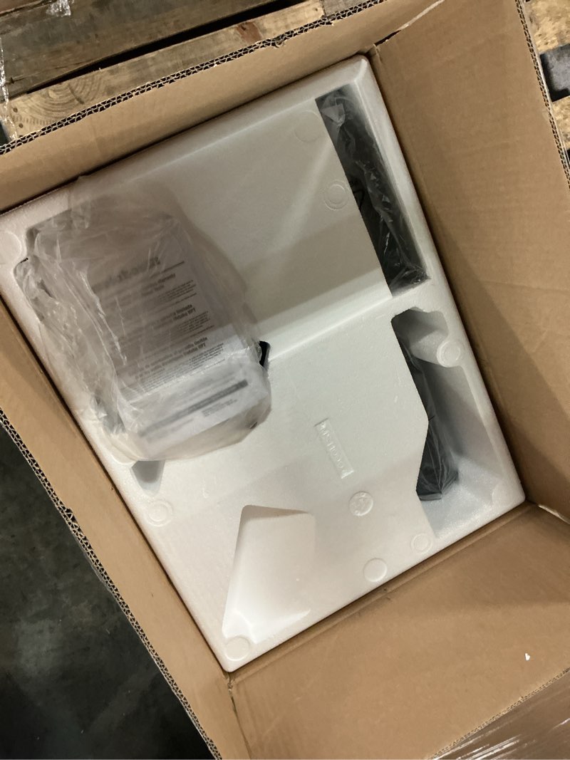 Condition photo showing As Is for metabo hpt 10-inch single bevel compound miter saw, 15-amp power saw with xact cut shadow line, single bevel 0-45°, 40t tct miter saw blade, c10fcg2