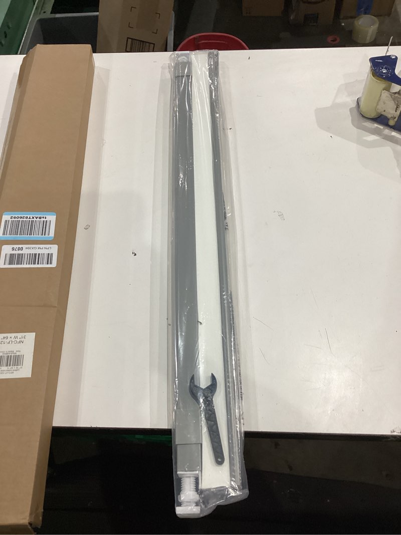 Condition photo showing Good Condition for lazblinds cordless cellular shades, no tools no drill light filtering honeycomb shades pleated blinds for windows, 31'' w x 64'' h, dovy grey light filtering-dove grey 31'' w x 64'' h