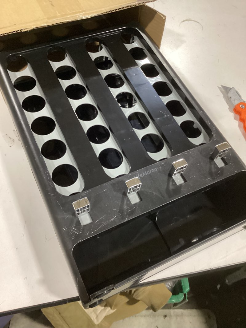 Condition photo showing Good Condition for K Cup Holder Creative Coffee Pods Storage Stand Vending-Style K Pod Dispenser K Cup Organizer for 28 Pods