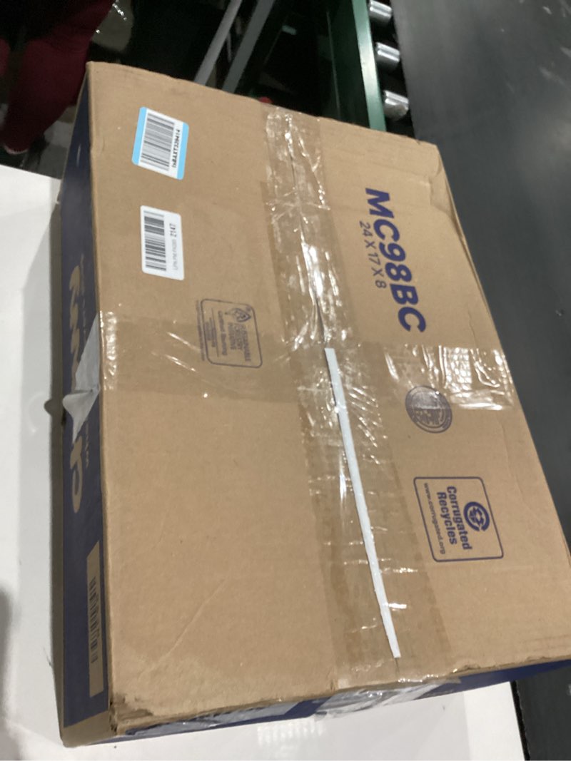 Condition photo showing As Is for Molle Panel for 2021 2022 2023 2024 2025 Ford Bronco 2/4 Door Interior Accessories Center Console Storage Passenger Side Grid Plate Organizer Gear Shifter Right Side Hanging Steel Rack, Black