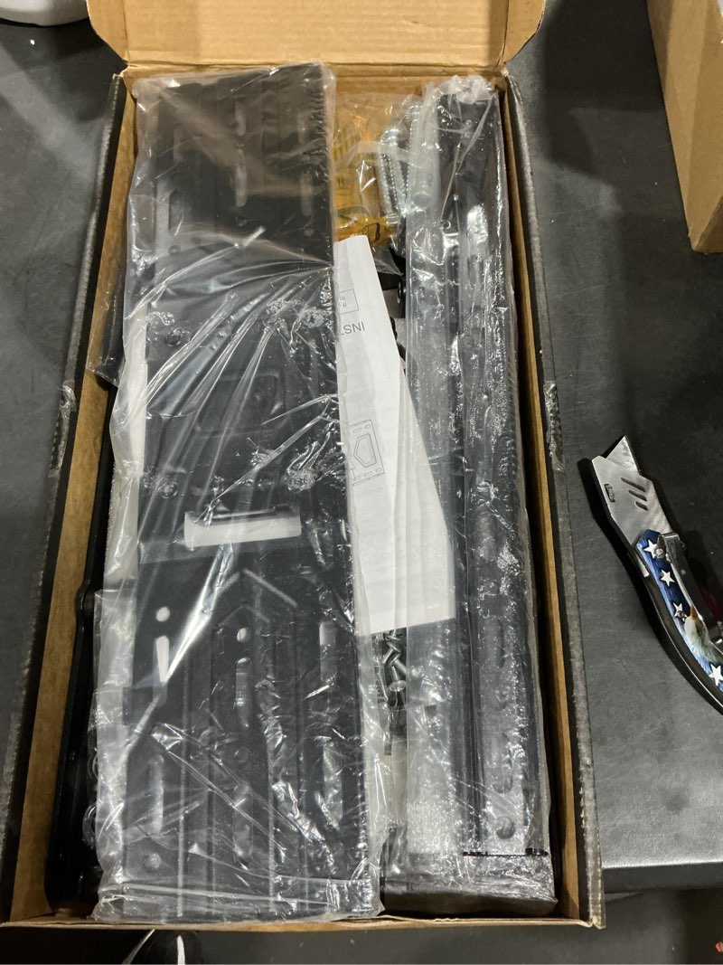 Condition photo showing Good Condition for USX MOUNT Ultra Slim TV Wall Mount 37-75 Inch TVs Mount with Swivel and Tilt, Low Profile Full Motion Bracket with Articulating Dual Arms, Up to VESA 400X400 mm Max 16" Wood Studs, Holds 99lbs 37-75" Ultra Slim