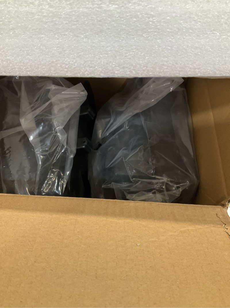 Condition photo showing Good Condition for dot approved smoke lens led tail lights compatible with 2007-2018 jeep wrangler jk/jku, jl look tailights w/running light, brake turn signal lamp and reverse lamps function, pair smoked lens