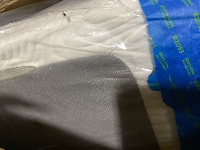Condition photo showing As Is for 2 wayfair sleep white split wooden box springs