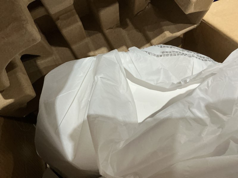 Condition photo showing As Is for robotic vacuum cleaner