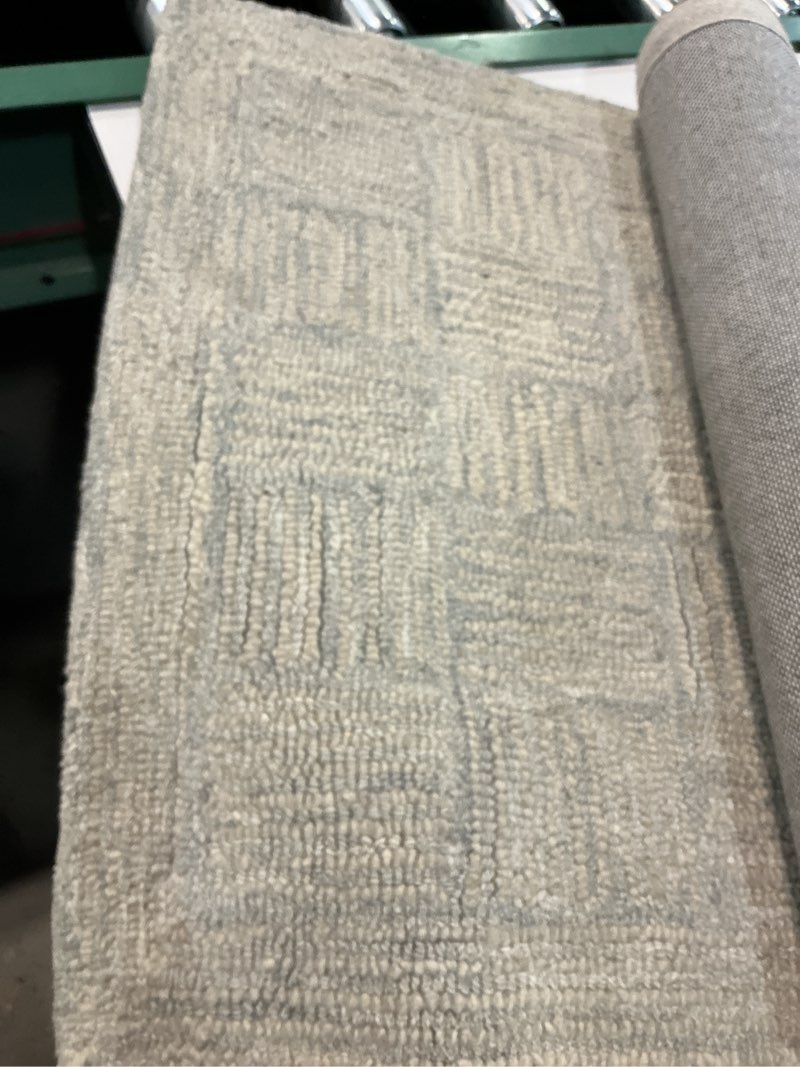 Condition photo showing Good Condition for loloi chris loves julia francis collection fra-03 silver/sky 2'-3" x 3'-9" accent rug
