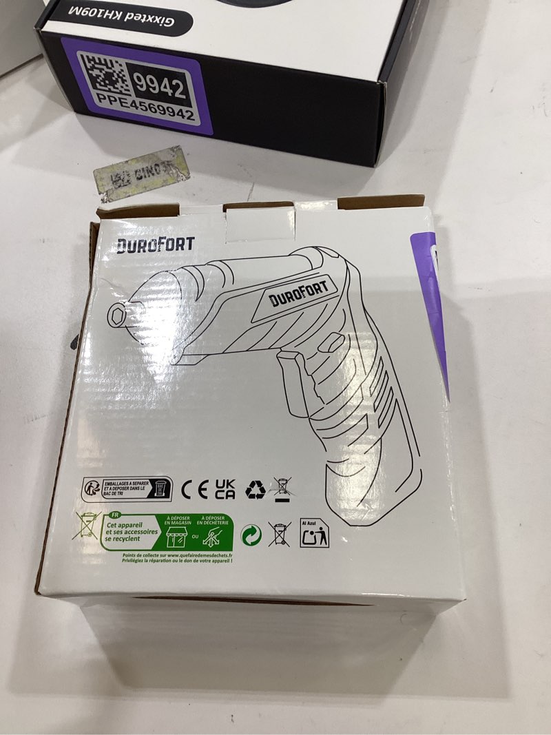 Condition photo showing New/Like New for Pink Cordless Electric Screwdriver Set, 3.7V Rechargeable Small Electric Drill with 25pcs Driver Bit Set, Power 3Nm Screw Gun with 2 Position Handle, Flexible Shaft LED Light for Women