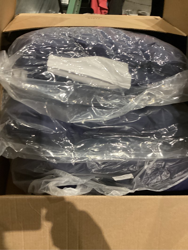 Condition photo showing Good Condition for simalir to not exact chair cushions for dining chairs, seat cushions for kitchen chairs, indoor seat cushions with ties, tufted foam chair pads, non slip chair cushions set of 4, 15.5\\\" x 15.5\\\" x 4\\\", navy blue navy blue pack of 4iio