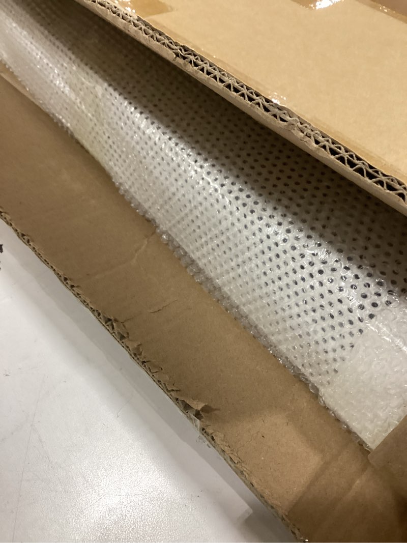Condition photo showing Good Condition for upgraded 2 ft base board heater cover, galvanized steel easy slip-on heater cover with left and right for replacing old endcaps