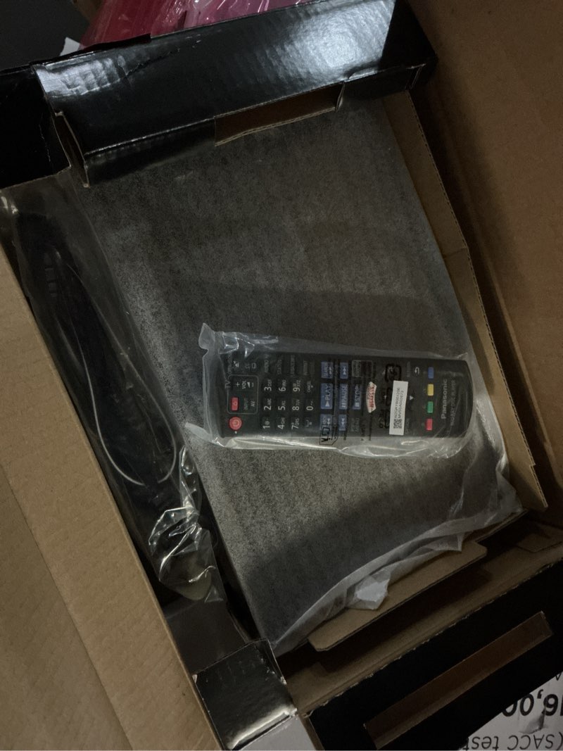 Condition photo showing New/Like New for Panasonic UB420 Streaming 4K Blu Ray Player, Ultra HD Premium Video Playback with Hi-Res Audio, Voice Assist - DP-UB420-K Blu Ray DVD Player (Black)