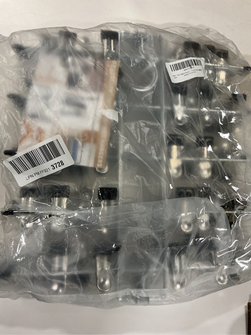 Condition photo showing Good Condition for 6 Piece Pants Hangers Space Saving,Skirt Hanges with Clips 5 Tier,Closet Organizers and Storage Magi