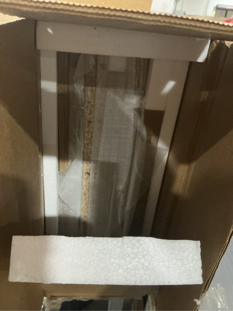 Condition photo showing Good Condition for SICOTAS Rattan Nightstand Set of 2, Rattan Decor Drawer with Brass Knobs Night Stand Bedside Table Boho End Tables Side Tables with Storage Shelf for Bedroom,Small Space Carbon Cherry 2