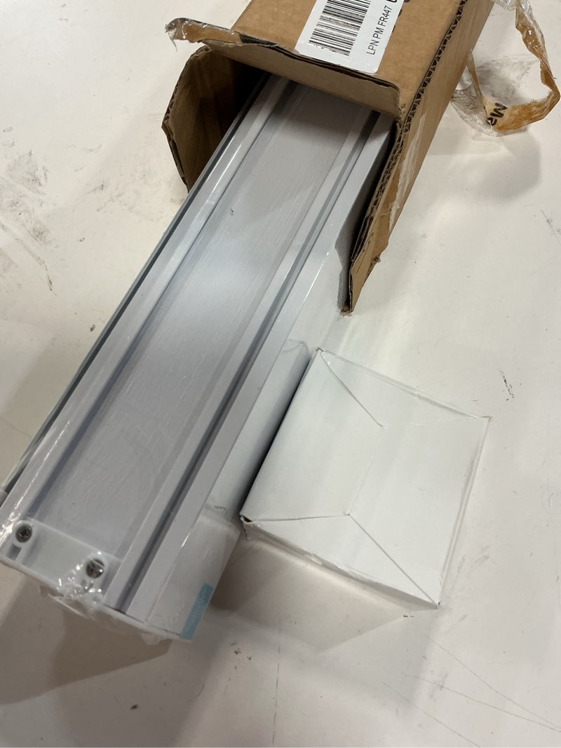 Condition photo showing Good Condition for cordless zebra blinds for windows (25" w x 72" h, white) free-stop zebra roller shades dual layer light filtering privacy for day and night, light control for home, bedroom, office 25" w x 72" h light white