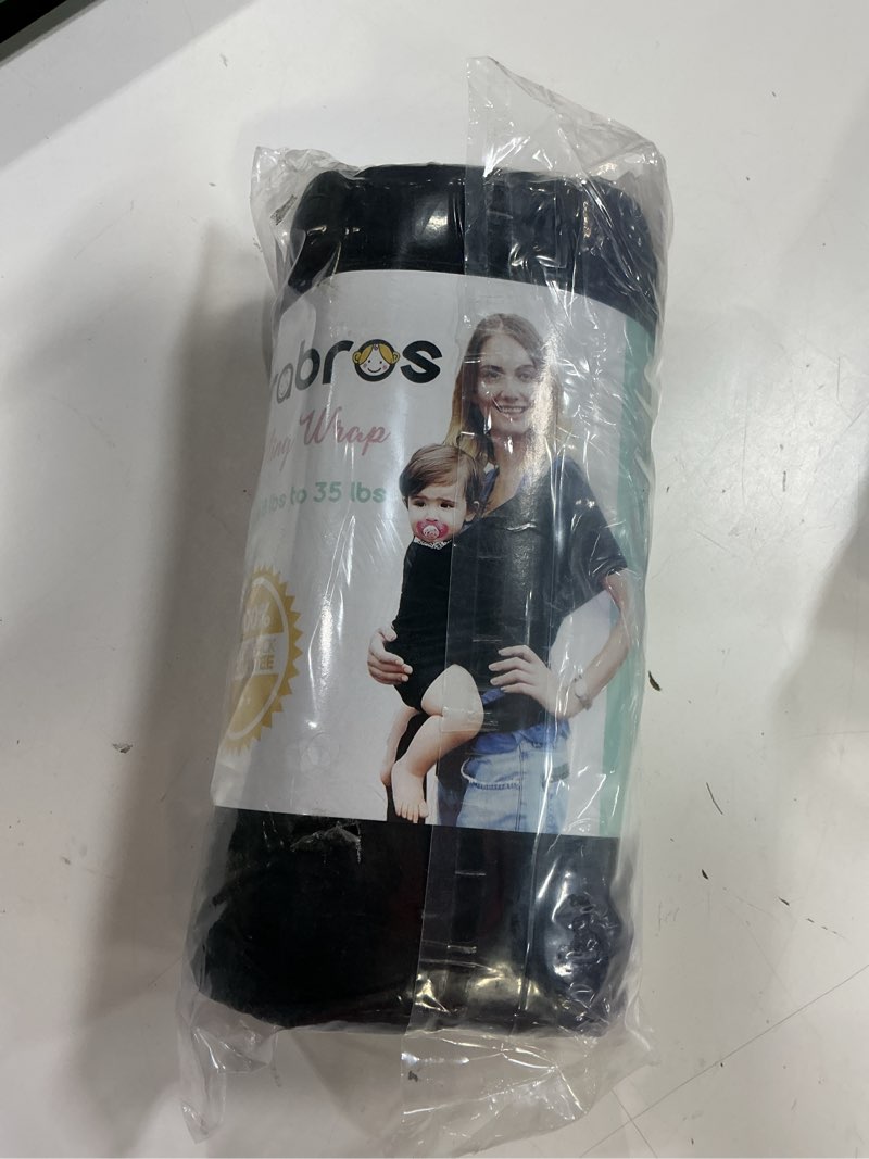 Condition photo showing New/Like New for acrabros baby wrap carrier,hands free baby carrier sling,lightweight,breathable,softness,perfect for newborn infants and babies shower gift,black