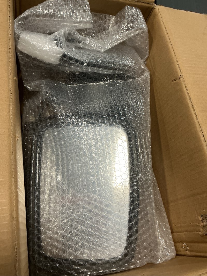 Condition photo showing Good Condition for driver side mirror compatible with 2013-2018 dodge ram 1500 2500 3500 mirrors with heated puddle lamp temperature sensor tuning led signal power fold textured black(10+2pins) left driver side-12 pins black