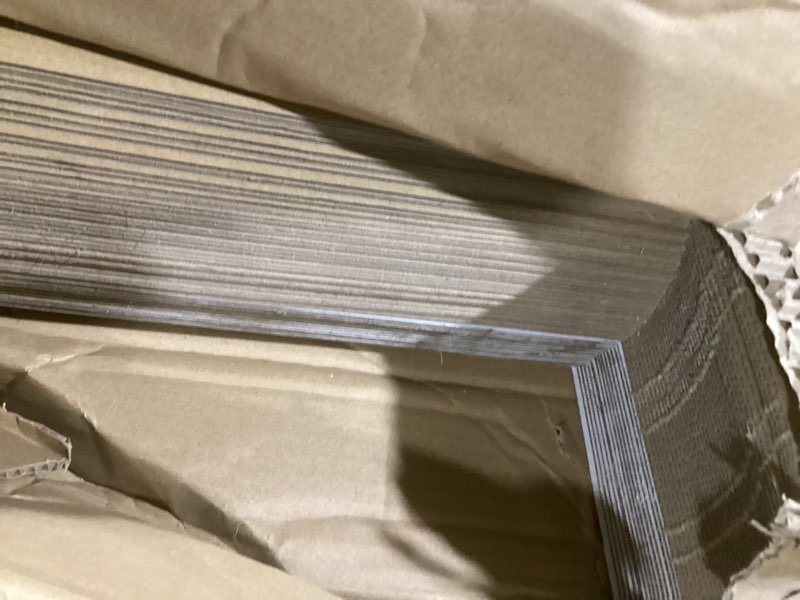 Condition photo showing As Is for 50 pack,vinyl record mailer corrugated mailer,12.5x12.5x2inch, easy-fold shipping box, white,height adjustable,comic book mailer, 12x12x2