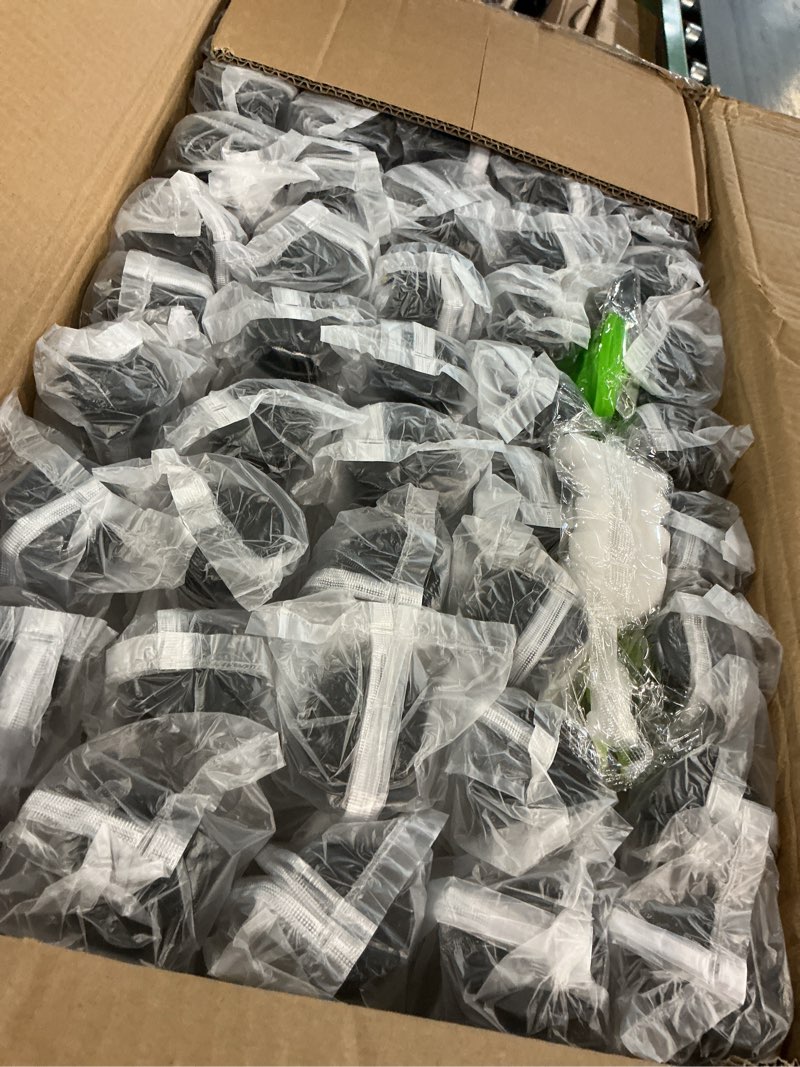 Condition photo showing Good Condition for 100pcs 16 oz plastic bottles with lids,juice bottles with caps, reusable clear bulk beverage containers for juice, milk and other beverages