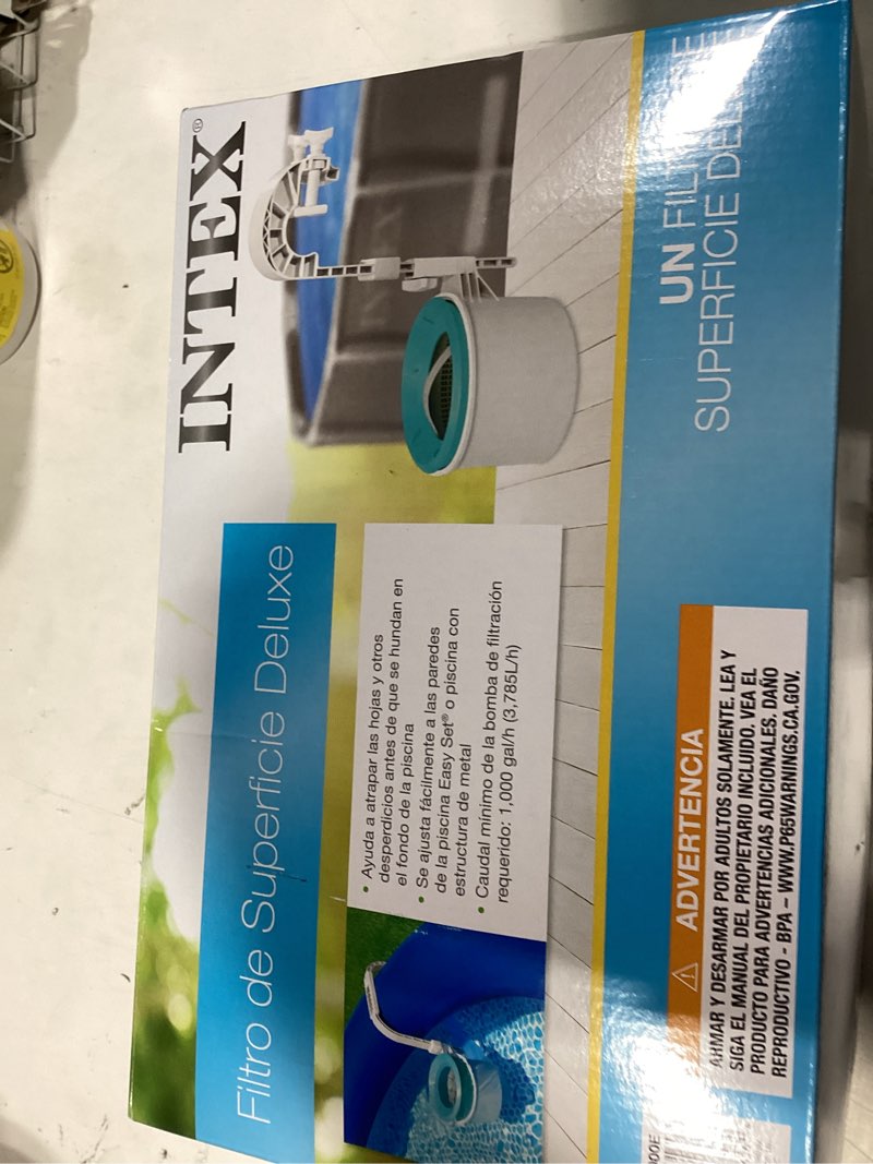 Condition photo showing New/Like New for intex deluxe wall mount surface skimmer