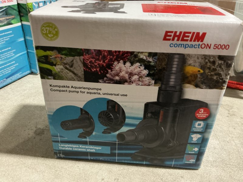 Condition photo showing New/Like New for Eheim 207206 Compact On 5000 Water Pump - 1320 GPH