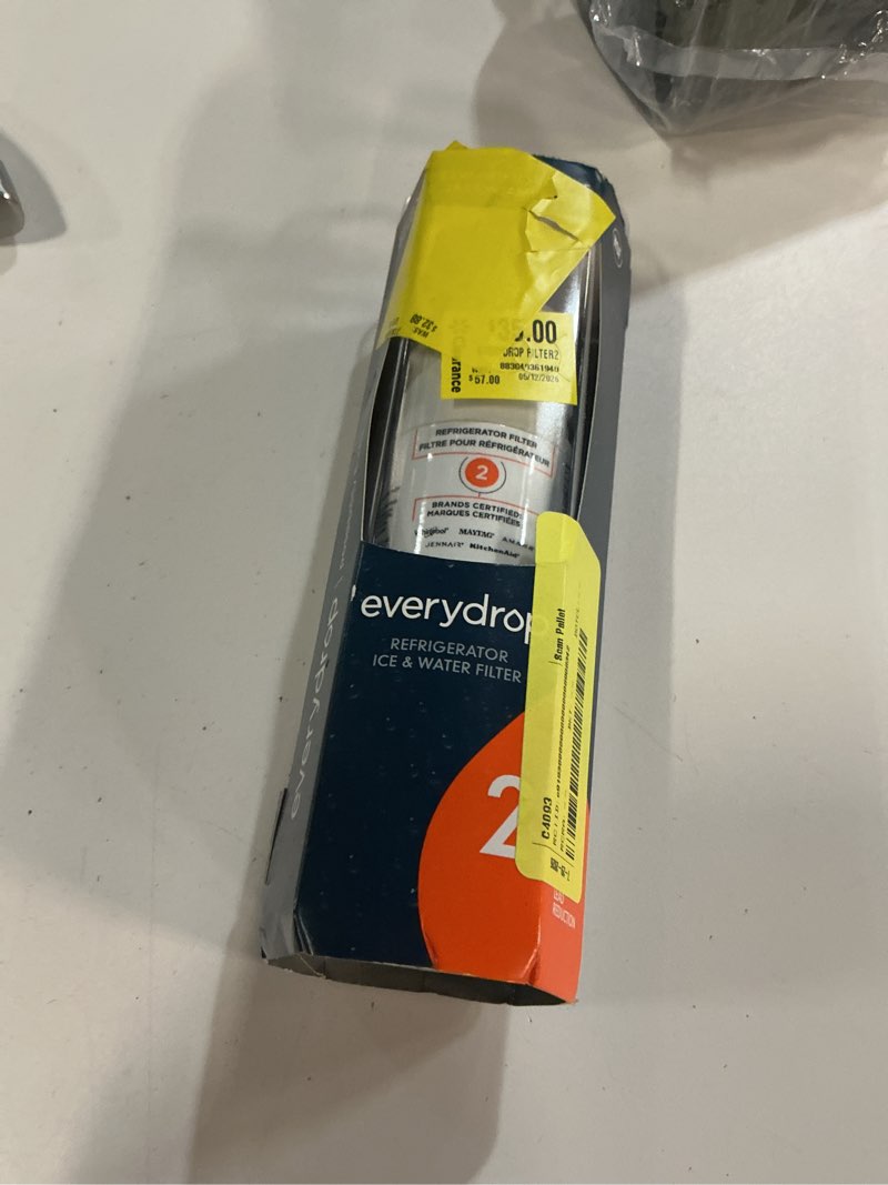Condition photo showing As Is for everydrop ice and refrigerator water filter 2