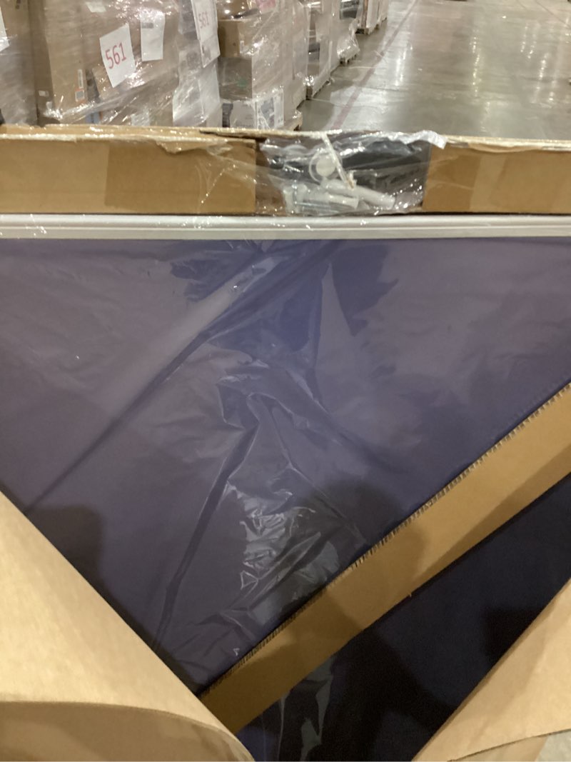 Condition photo showing New/Like New for vusign magnetic white board 24" x 18" with 1 dry-erase eraser, 2 multicolor marker, 4 magnetic pins, sliver reinforced aluminum frame for office, home, school 24"w x 18"h