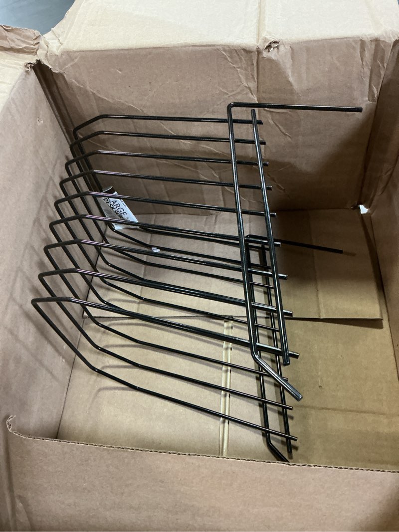 Condition photo showing Good Condition for officemate large incline 8 compartment wire caddy, black, 8.5 x 10.375 x 12.625 inches pack of 1