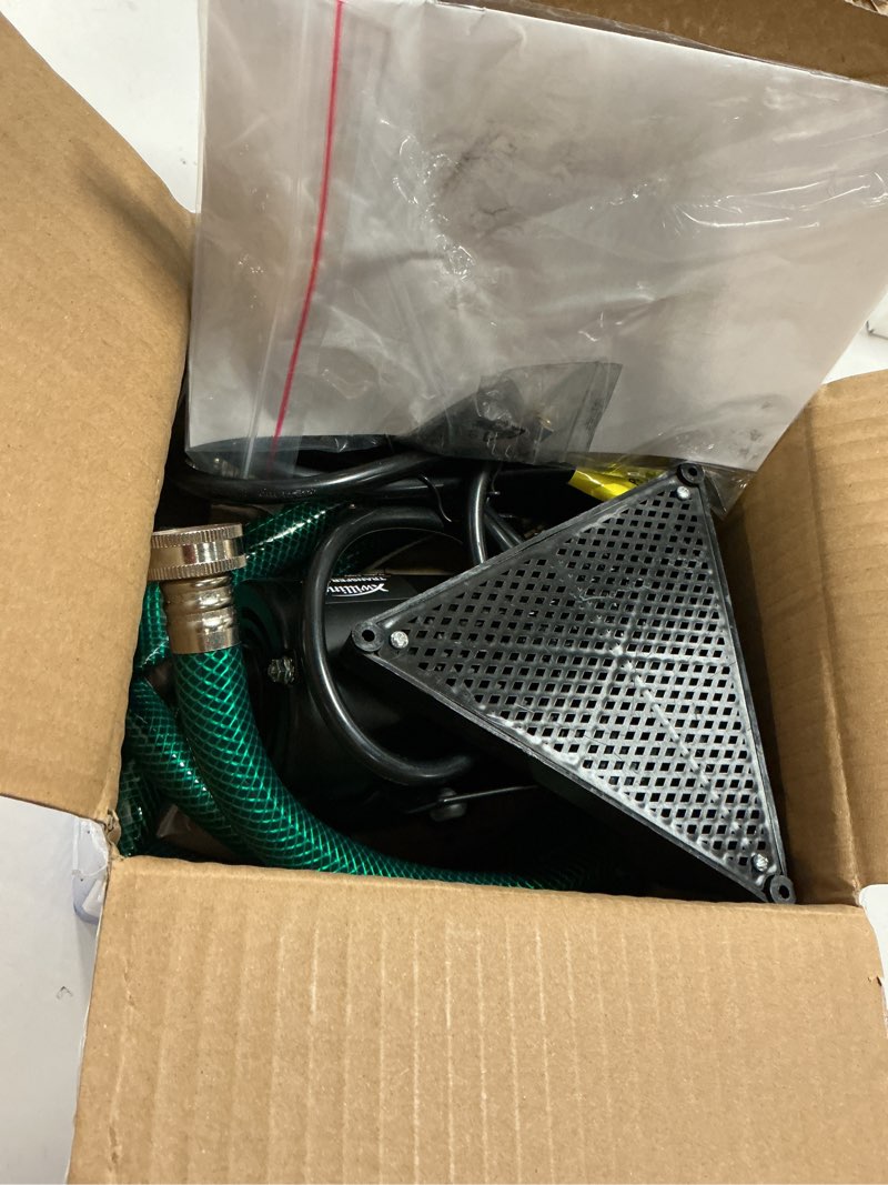 Condition photo showing Good Condition for 120v electric water pump - 330 gph utility pump, 1/10 hp for rain barrel, garden hose, ponds, pools, aquariums, hot tubs