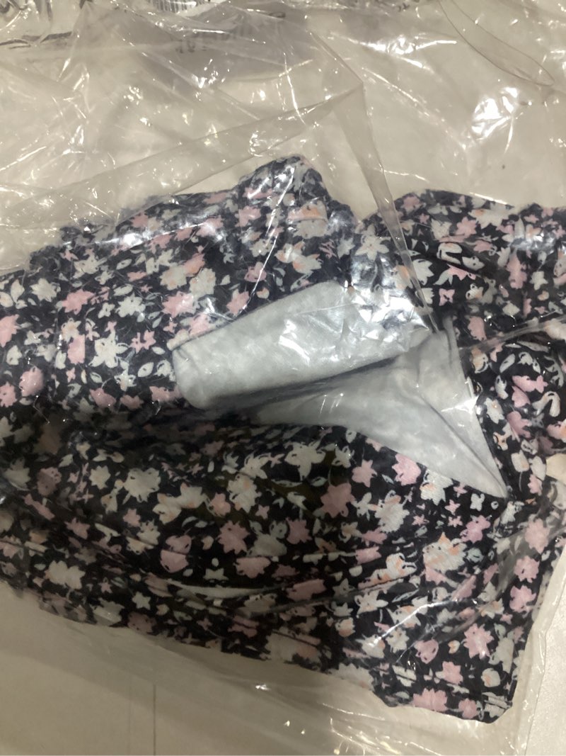 Ladlop Womens Tops Trendy 2025 Summer Blouses Loose Fit Tunic Tops to Wear with Leggings Floral Prin