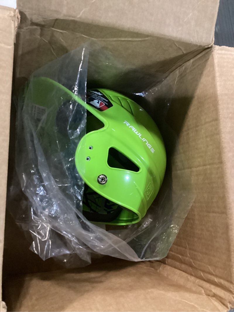 Condition photo showing Good Condition for rawlings | coolflo batting helmet green - remix one size