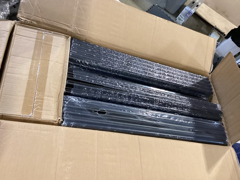 Condition photo showing Good Condition for cke 120 pack 26" round aluminum deck balusters, 3/4" diameter hollow round black aluminum balusters for deck railing, metal deck baluster staircase spindles with screw/conector for railing fencing r26 round-26" 120