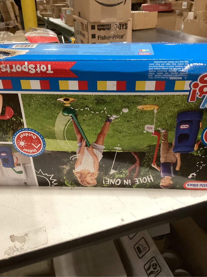 Condition photo showing New/Like New for Little Tikes TotSports Grab N Go Golf , Blue