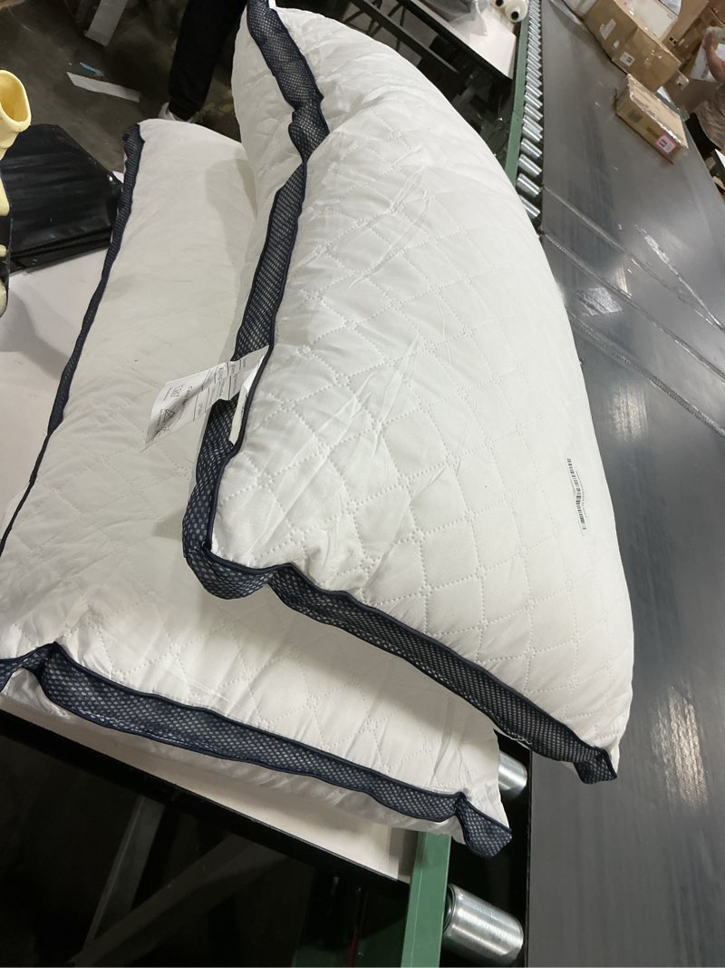 Condition photo showing As Is for Meoflaw Pillows for Sleeping(2-Pack), Luxury Hotel Pillows King Size Set of 2,Bed Pillows for Side and Back Sleeper (King) King (Pack of 2)
