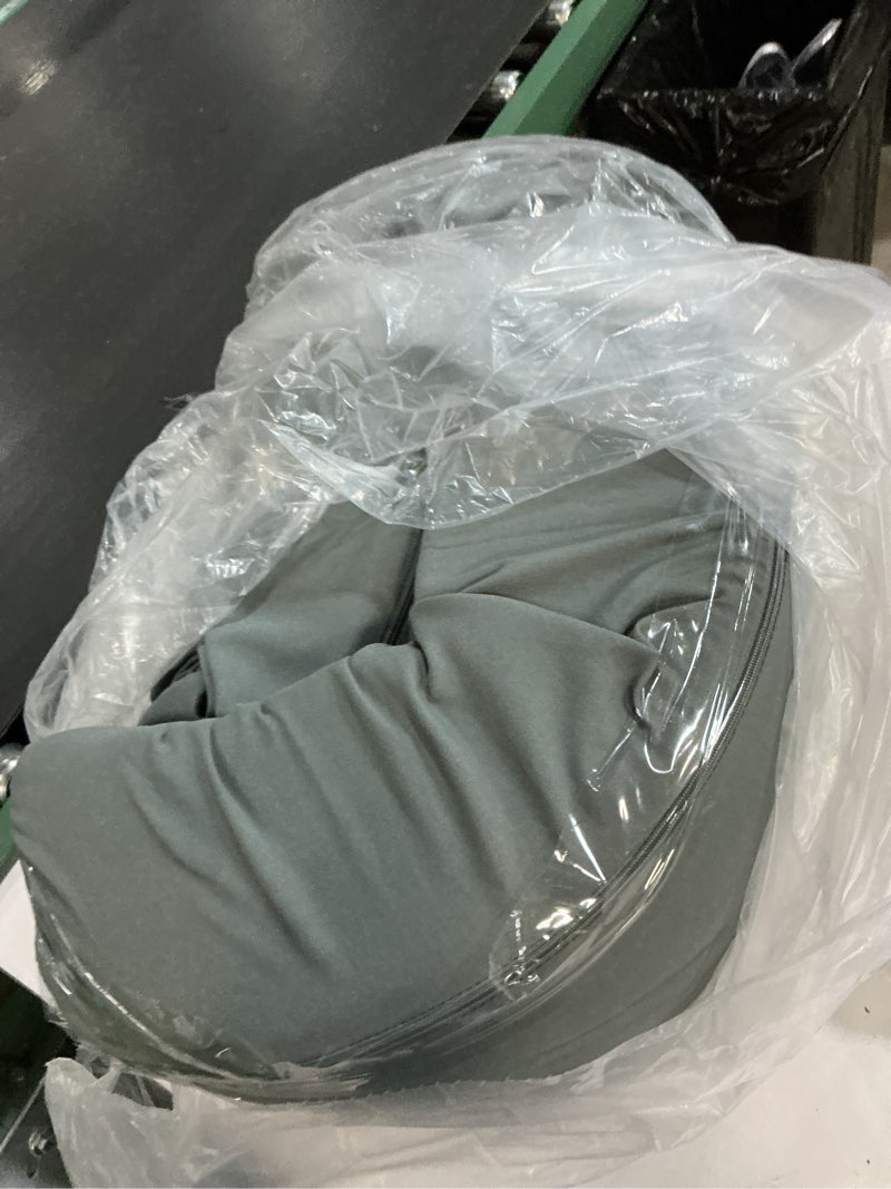 Condition photo showing As Is for Vekkia King Bed Wedge Pillow for Headboard Gap/Bed Mattress Gap Filler Wedge,Bed Gap Filler Close Gap (0-6"),Stop Pillow Falling Down-Gray(76"x10"x6") Gray King(10 in x 6 in x 76 in--Big)