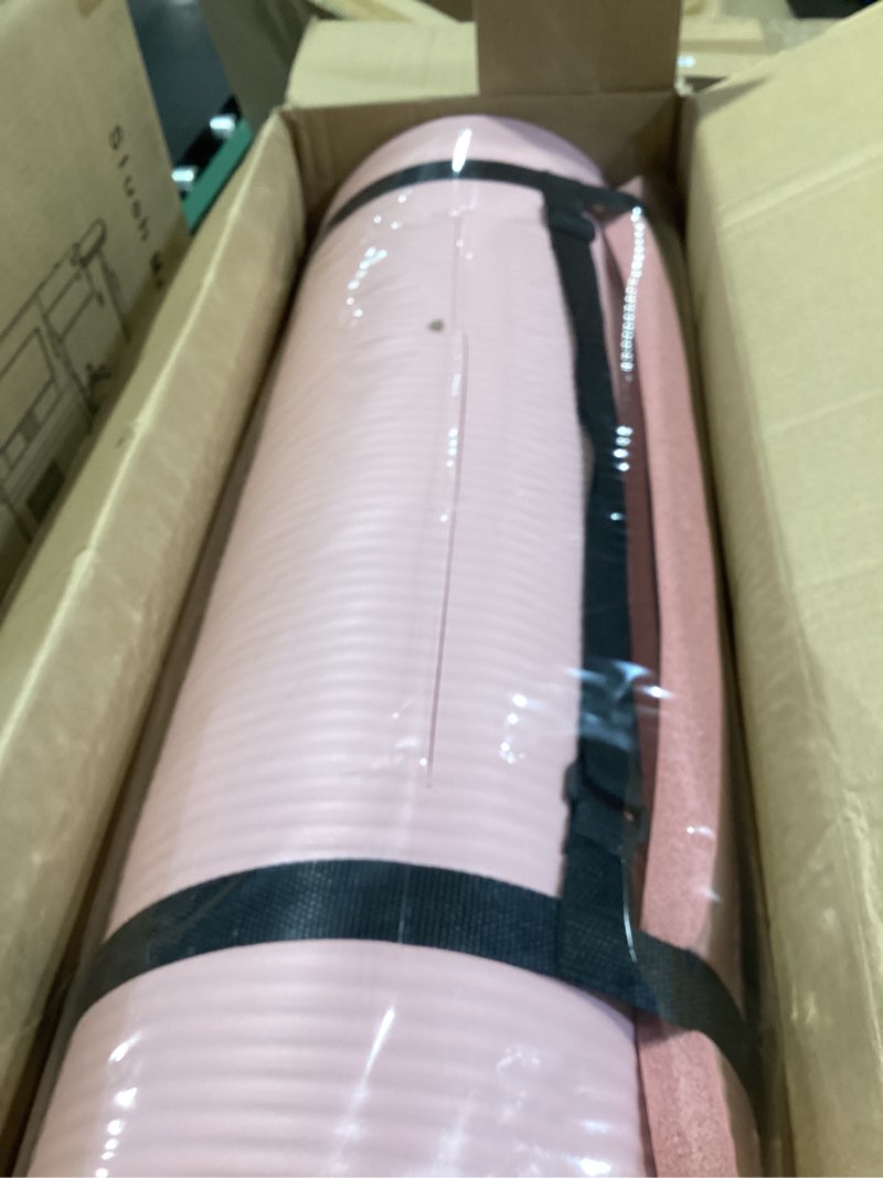 Condition photo showing Good Condition for amazon basics extra thick exercise yoga mat with carrying strap