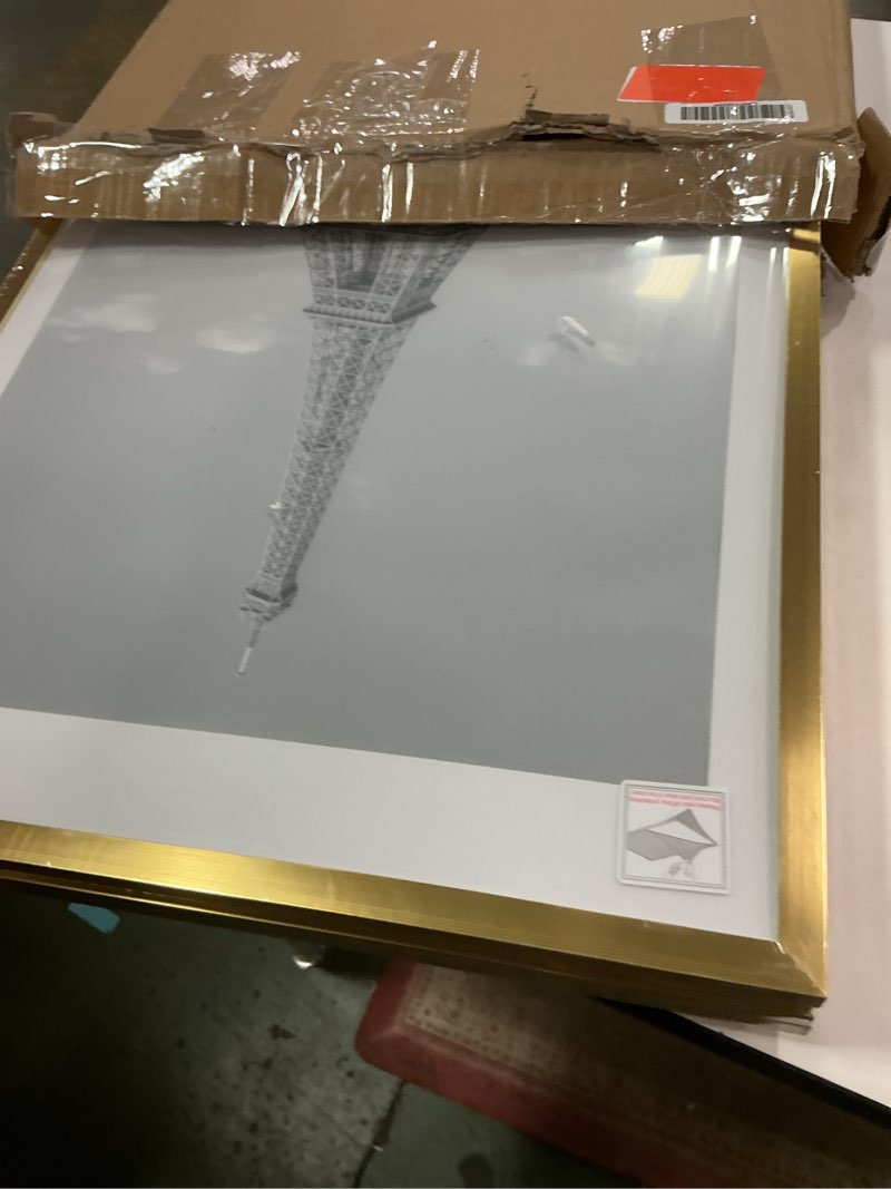 Condition photo showing New/Like New for upsimples 18x24 Picture Frame, Display Pictures 16x20 with Mat or 18 x 24 Without, Wall Hanging Poster 5 pcs