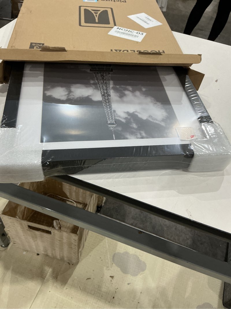 Condition photo showing Good Condition for house day 16x20 poster frame mdf wood and polished plexiglass 16 x 20 picture frame black for horizontal or vertical wall mounting 16x20 poster frames for large size picture 3 pack black 3pack 16x20