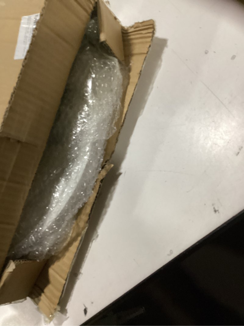 Condition photo showing New/Like New for danpinera Round Side Table, Metal Legged Accent Table with Wooden Tray, Small Round End Table for Living Room, Bedroom, Nursery, White & Gold White?gold