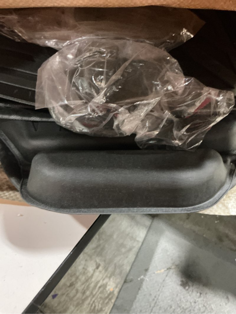 Condition photo showing Good Condition for KUST Trunk Cargo Mat for Kia Sportage 2023-2025 (No PHEV), TPE Rubber Cargo Liner and Back Seat Protector for Sportage Accessories Odorless Non-Slip High Edge Trunk Mat for 2023-2025 Kia Sportage