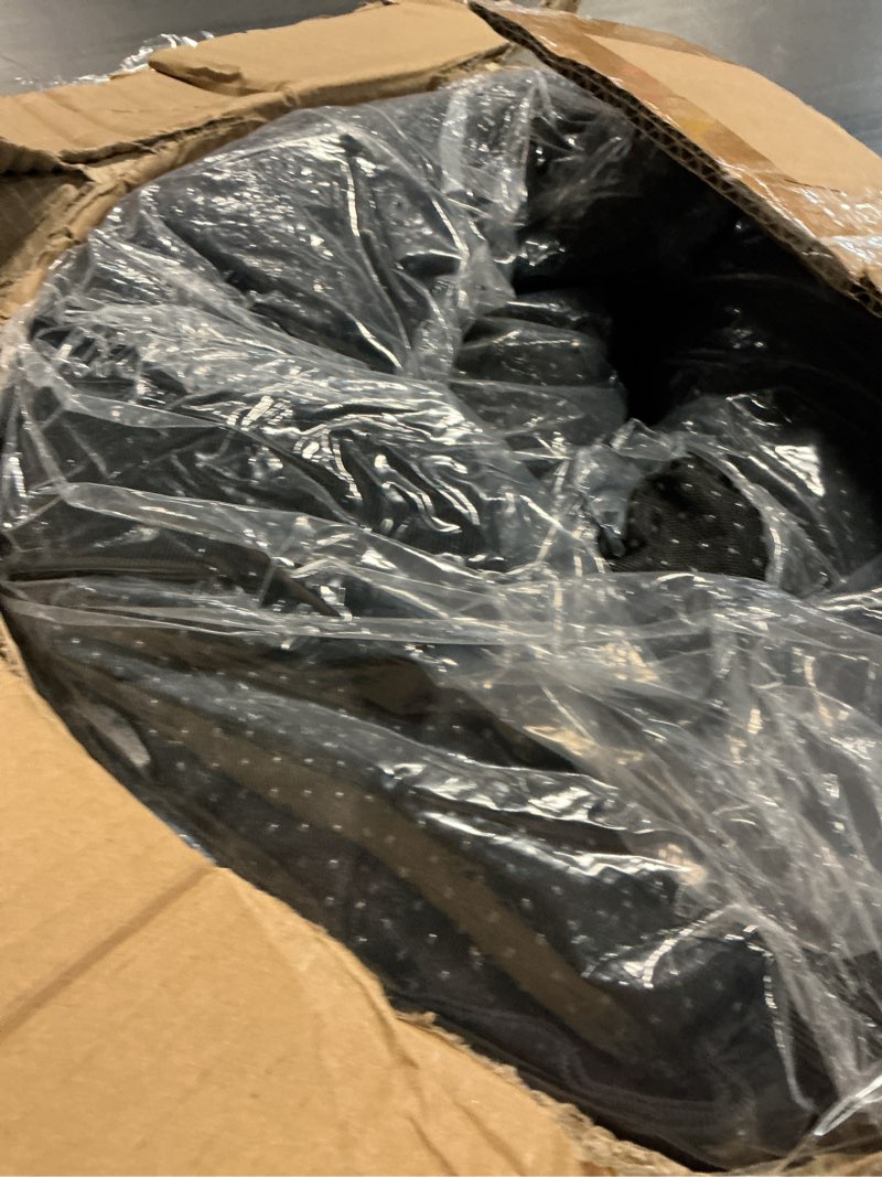 Condition photo showing As Is for hazli matrix aircell memory foam camping mattress pad - certipur-us roll up mattress for adults - portable foam sleeping mats for camping - camp cot sleeping pad - floor sleep mat bed roll for car rv dark gray kids 64’’ x 26’’ x 3’