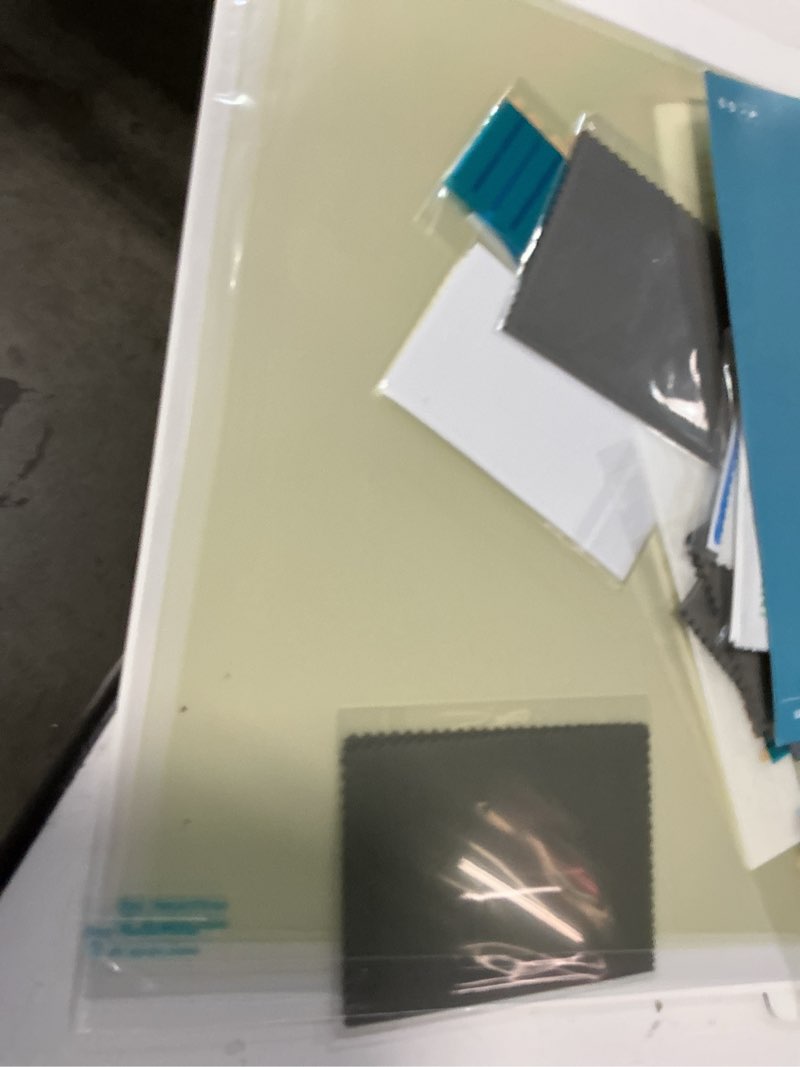 Condition photo showing New/Like New for [2-pack] 23 inch computer blue light blocking screen protector for 16:9 widescreen monitor, anti glare anti-uv eye protection desktop pc led monitor filter, removable anti-scratch screen film 23in 23 inch - 16:9 aspect ratio