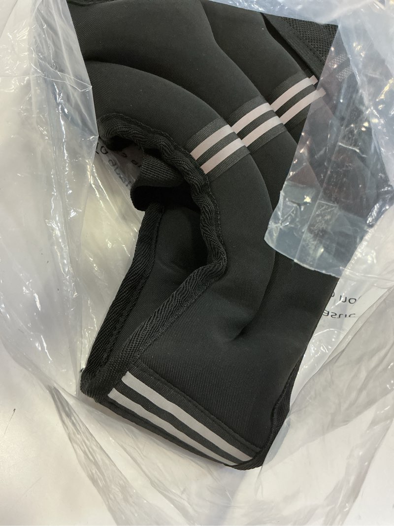 Condition photo showing Good Condition for zelus weighted vest, 6lb/8lb/12lb/16lb/20lb/25lb/30lb weight vest with reflective stripe for workout, strength training, running, fitness, muscle building, weight loss, weightlifting 20lb black